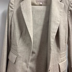 Light Beige Banana Republic Pant Suit